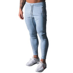 2020 JP&UK Mens Sweatpants Gym Jogging Pants Fitness Bodybuilding Joggers Workout Trousers Slim Men Casual Cotton Pencil Pants