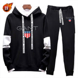 Autumn Winter Men's Sets Brand Sportswear Tracksuits 2 Piece Sets Men's Clothes Hoodies+Pants Sets Male Streetswear Coat Jackets