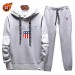 Autumn Winter Men's Sets Brand Sportswear Tracksuits 2 Piece Sets Men's Clothes Hoodies+Pants Sets Male Streetswear Coat Jackets